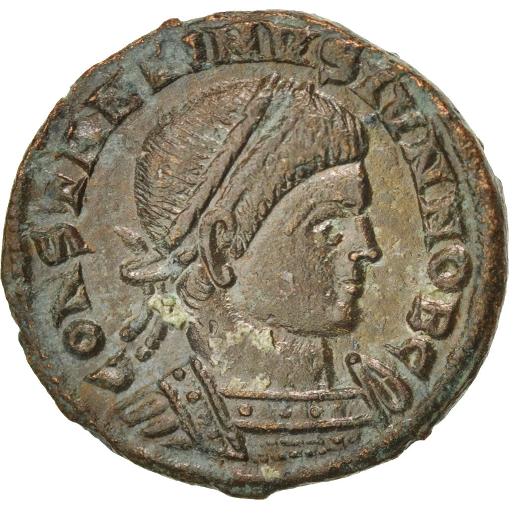 Moneda, Constantine II, Follis, Trier, MBC+, Cobre, RIC:520