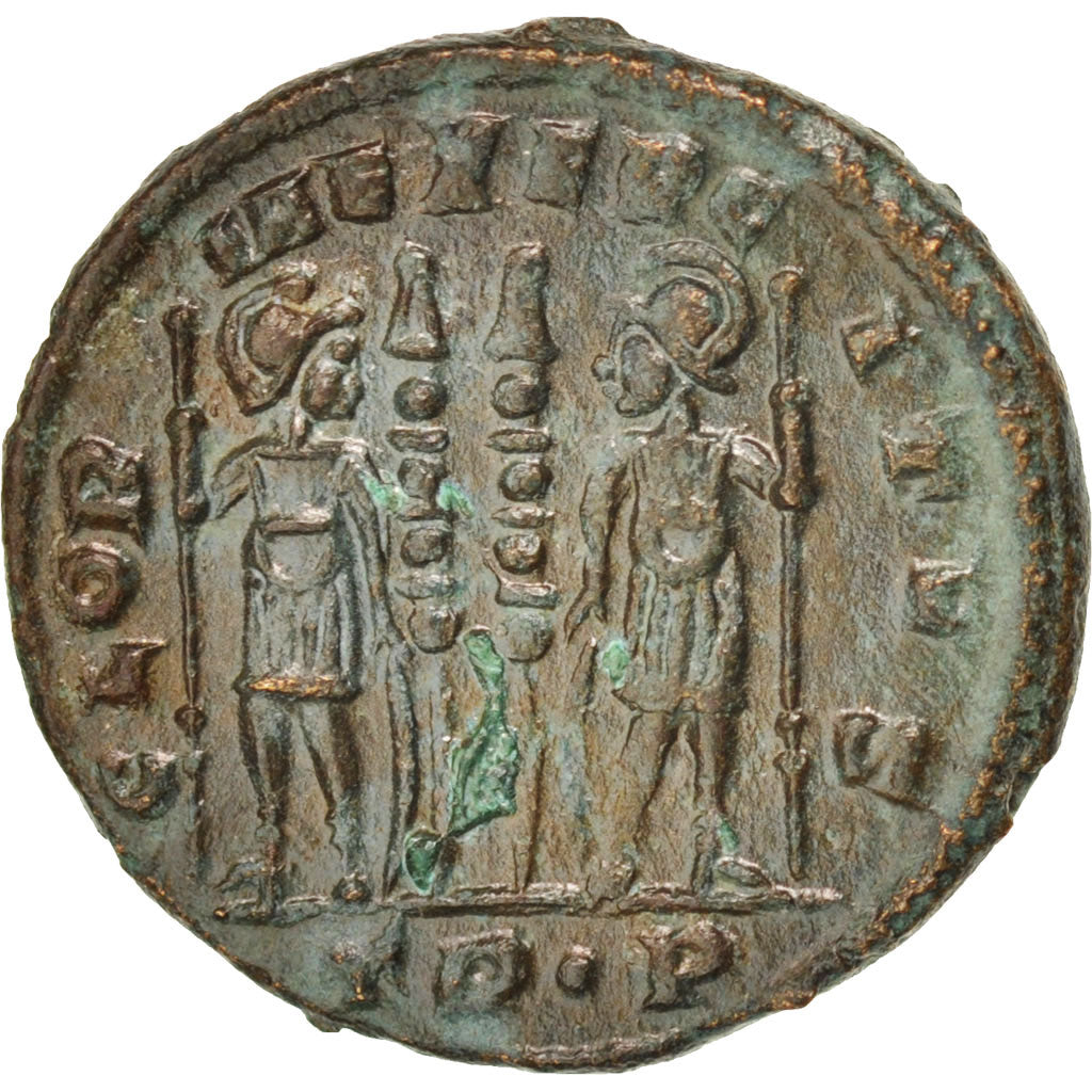 Moneda, Constantine II, Follis, Trier, MBC+, Cobre, RIC:520
