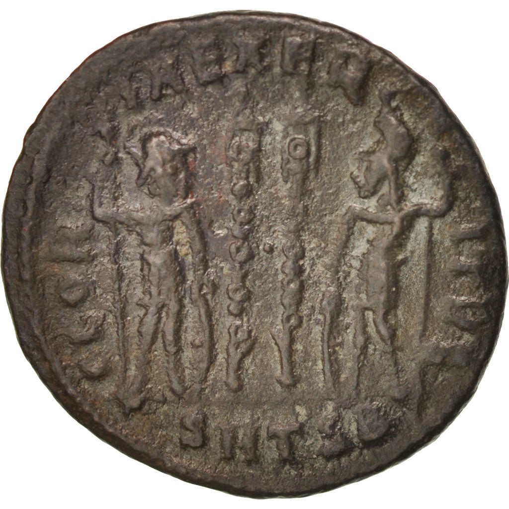Coin, Constantine II, Follis, Antioch, EF(40-45), Copper, RIC:87