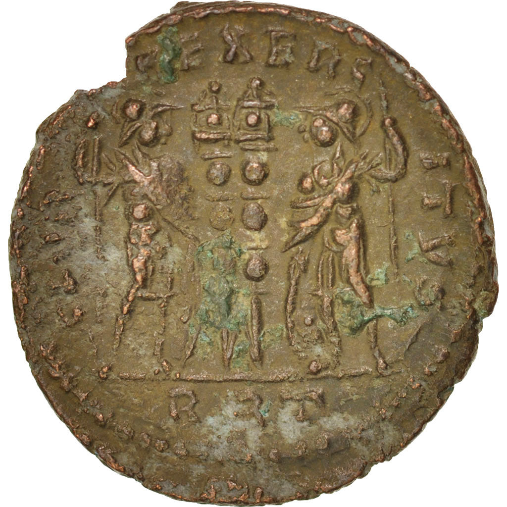 Moneta, Constantius II, Follis, Roma, AU(50-53), Miedź, RIC:329