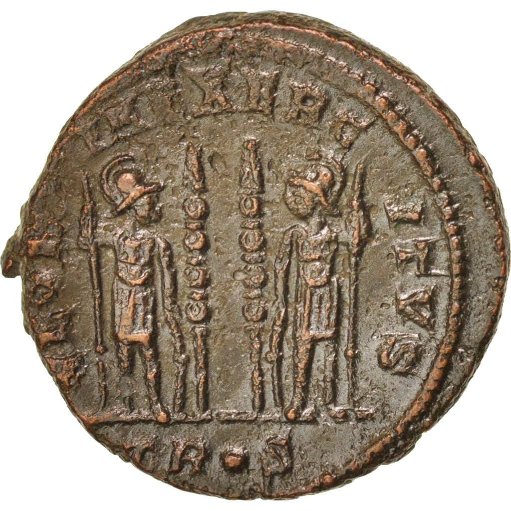 Moneta, Constantius II, Follis, Trier, BB+, Rame, RIC:540