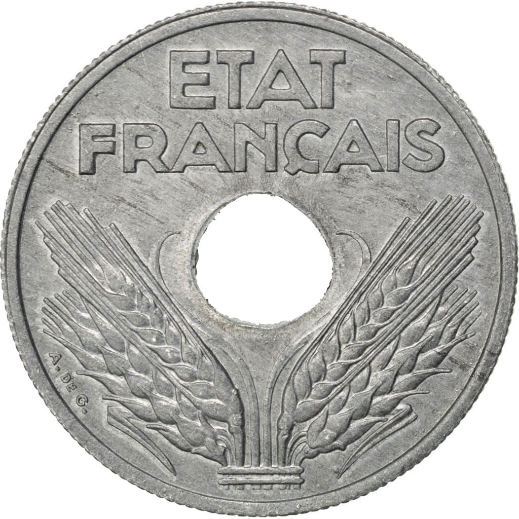 Francia, État français, 10 Centimes, 1941, SPL-, Zinco, KM:898.2, Gadoury:290