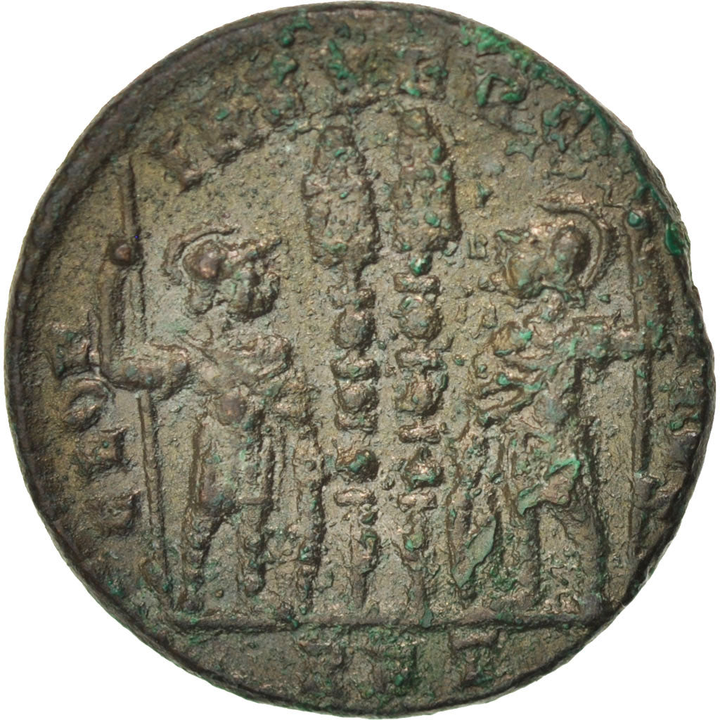Coin, Constantius II, Follis, Roma, AU(55-58), Copper, RIC:329