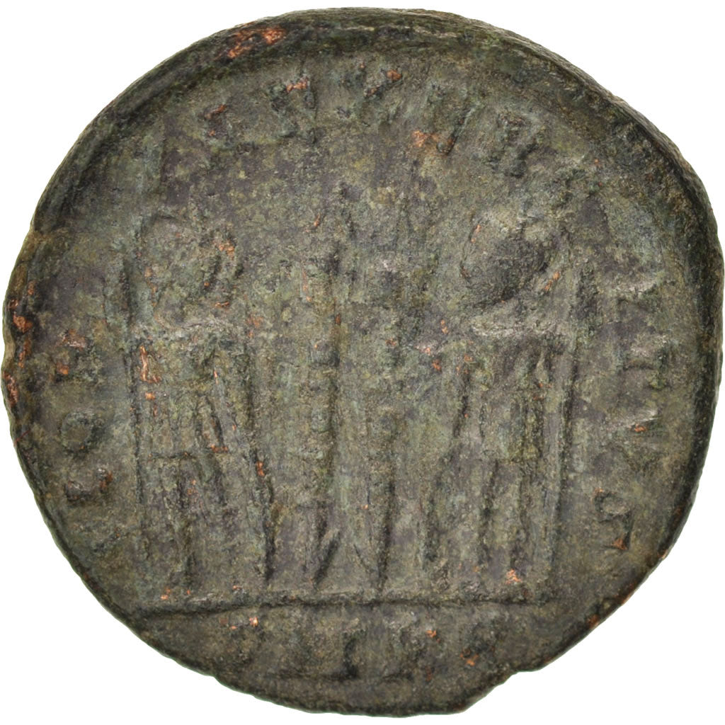 Coin, Constantius II, Follis, Kyzikos, VF(20-25), Copper, RIC:86