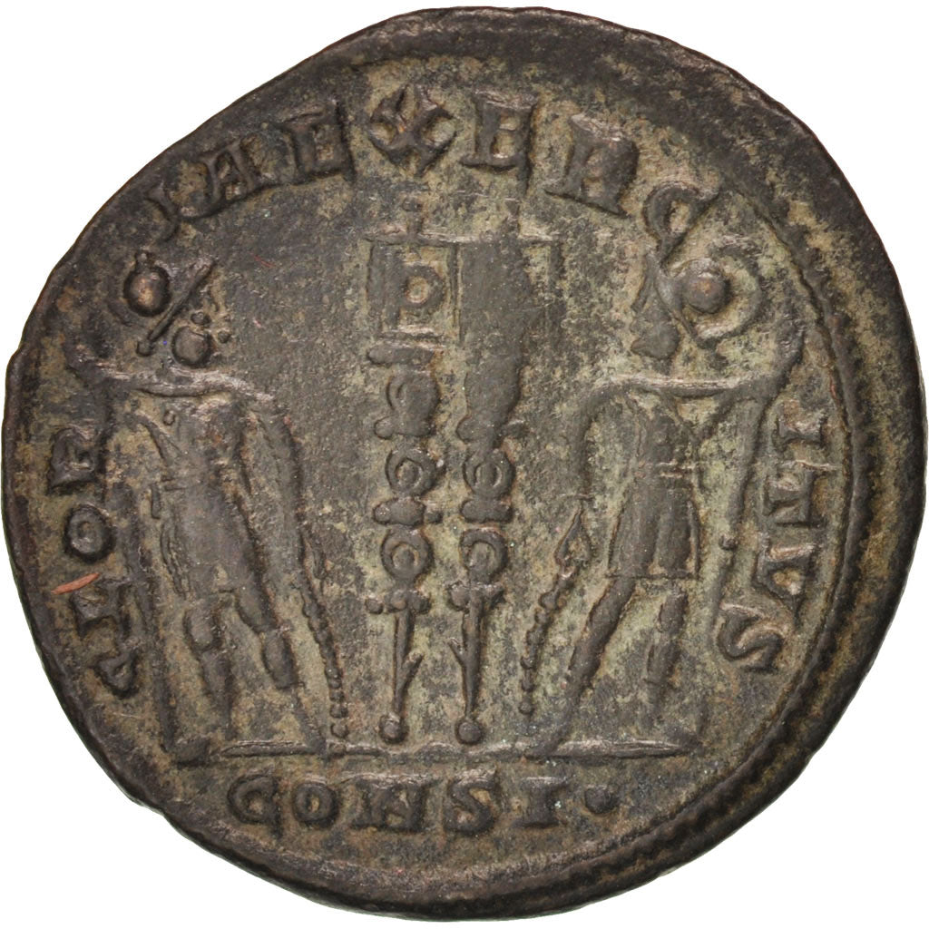 Munten, Constantius II, Follis, Constantinople, PR, Koper, RIC:82 var.