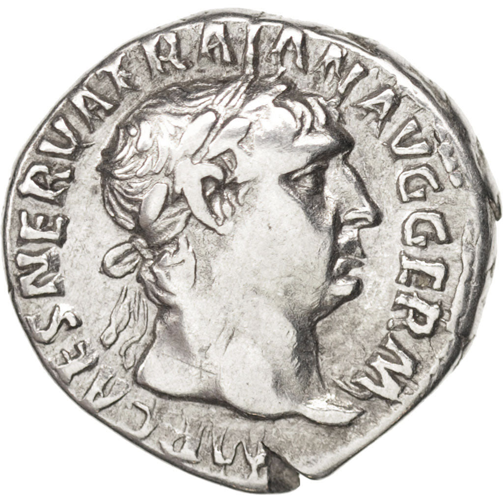 Moneda, Trajan, Denarius, Roma, MBC, Plata, RIC:52