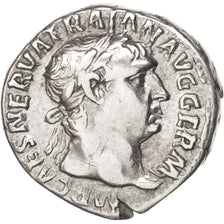Monnaie, Trajan, Denier, Roma, TTB, Argent, RIC:52