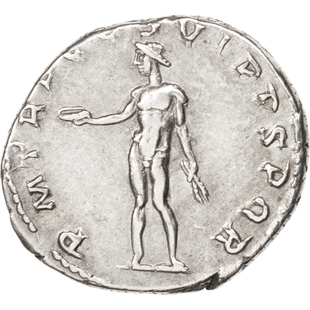 Moneda, Trajan, Denarius, Roma, MBC+, Plata, RIC:348