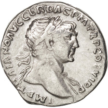 Münze, Trajan, Denarius, Roma, SS+, Silber, RIC:115