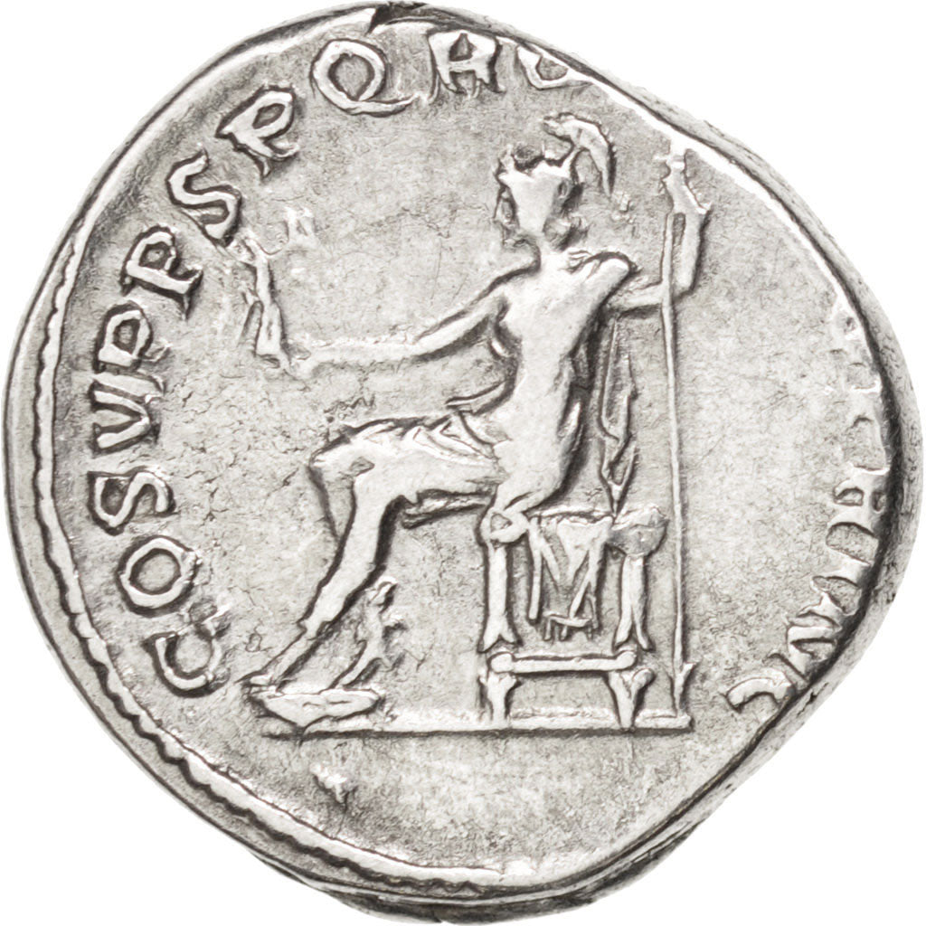 Moneda, Trajan, Denarius, Roma, MBC, Plata, RIC:116
