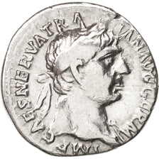 Trajan, Denarius, Roma, MB+, Argento, RIC:49
