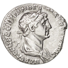 Münze, Trajan, Denarius, Roma, SS+, Silber, RIC:315