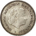 NETHERLANDS, 10 Gulden, 1970, KM #195, AU(55-58), Silver, 38, 25.10