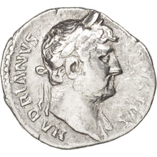 Hadrian, Denarius, Roma, BB+, Argento, RIC:169