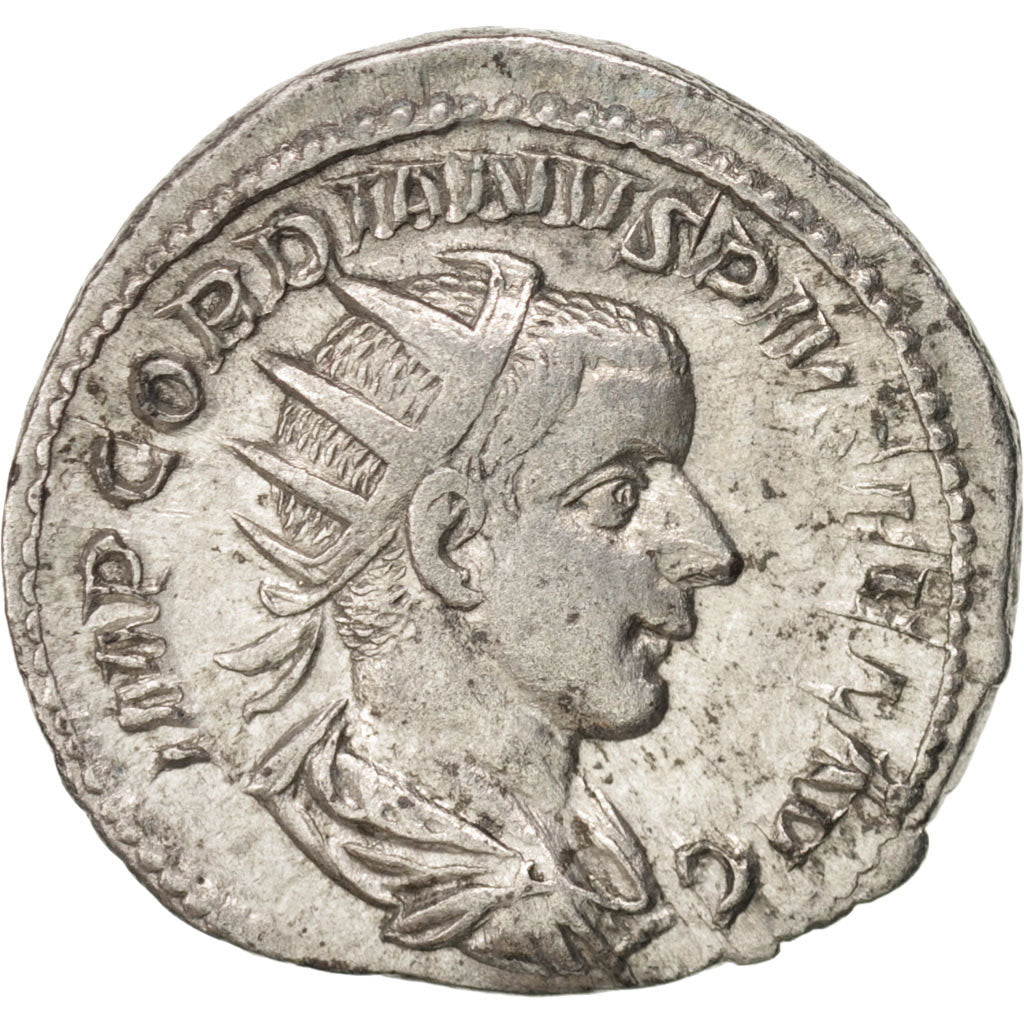 Coin, Gordian III, Antoninianus, Roma, AU(50-53), Billon, RIC:86