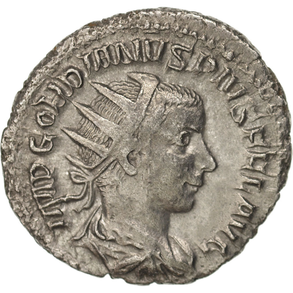Coin, Gordian III, Antoninianus, Roma, AU(50-53), Billon, RIC:86