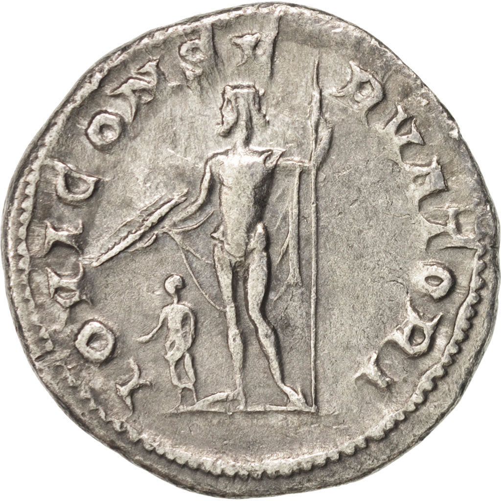 Coin, Gordian III, Antoninianus, Roma, AU(50-53), Billon, RIC:2