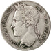 BELGIUM, 5 Francs, 5 Frank, 1844, KM #3.1, VF(20-25), Silver, 24.70