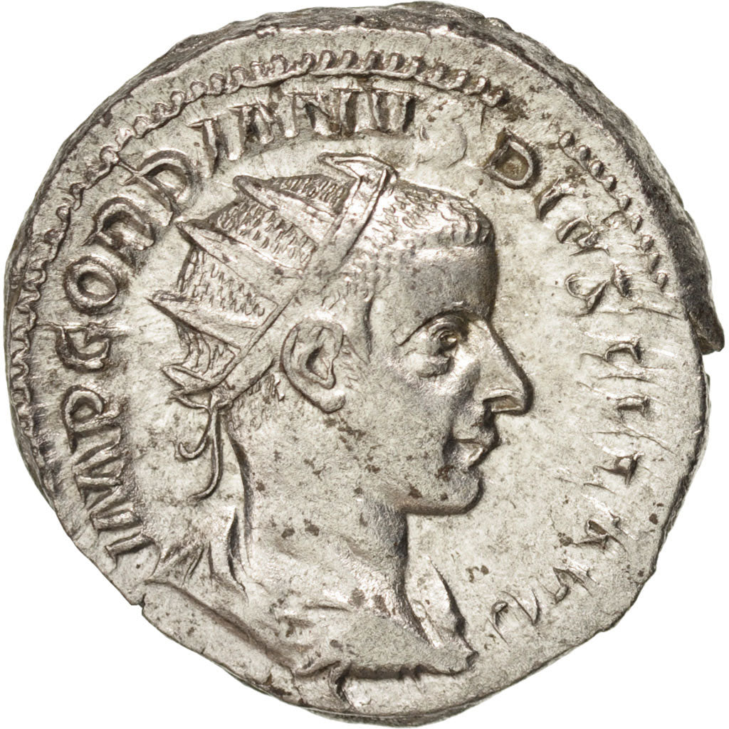 Moneta, Gordian III, Antoninianus, Roma, BB+, Biglione, RIC:95
