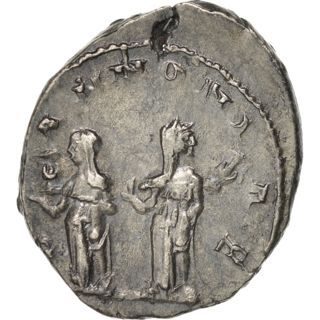 Coin, Trajan Decius, Antoninianus, Roma, AU(50-53), Billon, RIC:21b