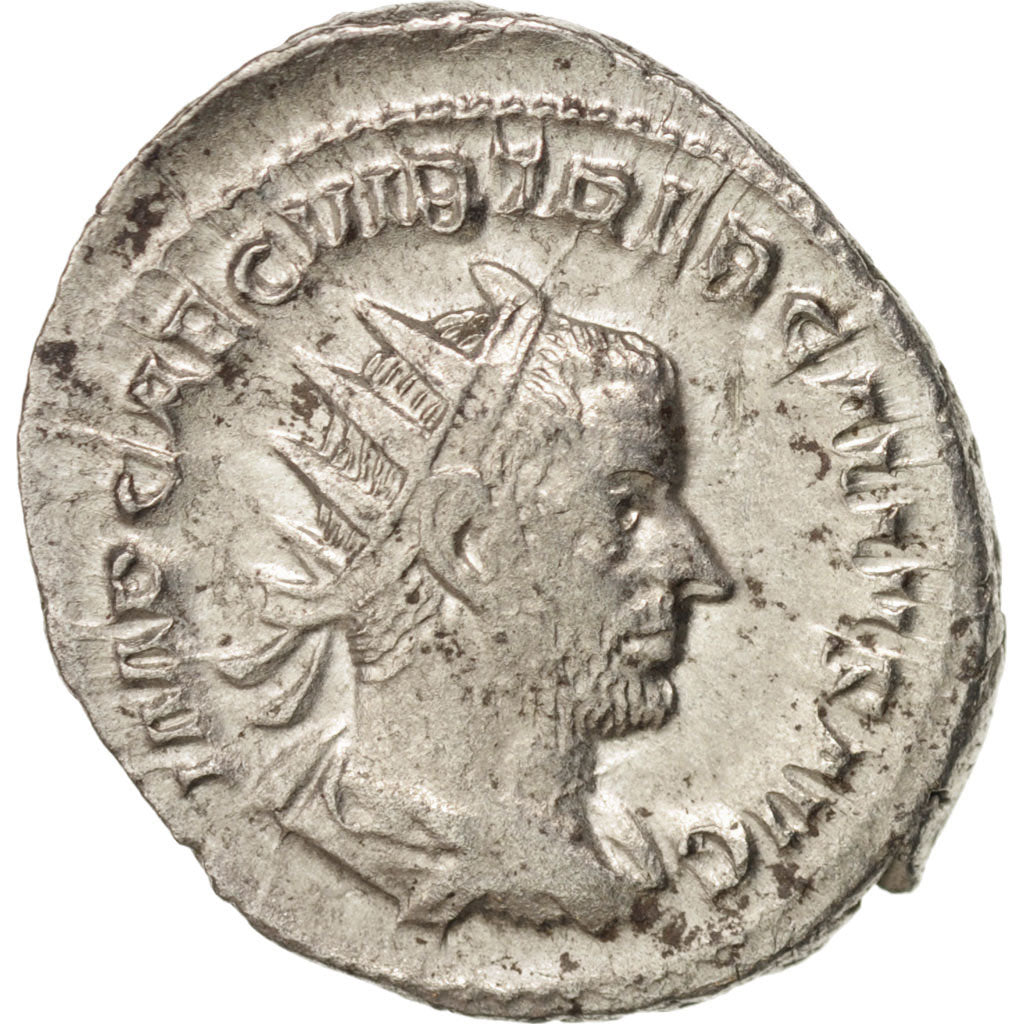 Coin, Trebonianus Gallus, Antoninianus, Roma, EF(40-45), Billon, RIC:48