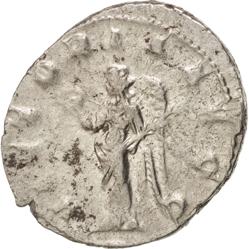 Coin, Trebonianus Gallus, Antoninianus, Roma, EF(40-45), Billon, RIC:48