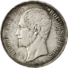 Belgique, Léopold I, 5 Francs, 1852, KM 17
