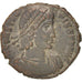Coin, Constantius II, Half Maiorina, Constantinople, AU(50-53), Copper, RIC:93a