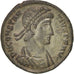Coin, Constantius II, Half Maiorina, Siscia, AU(55-58), Copper, RIC:240b
