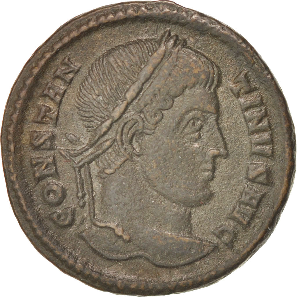 Moneta, Constantine I, Follis, Ticinum, SPL-, Rame, RIC:167p