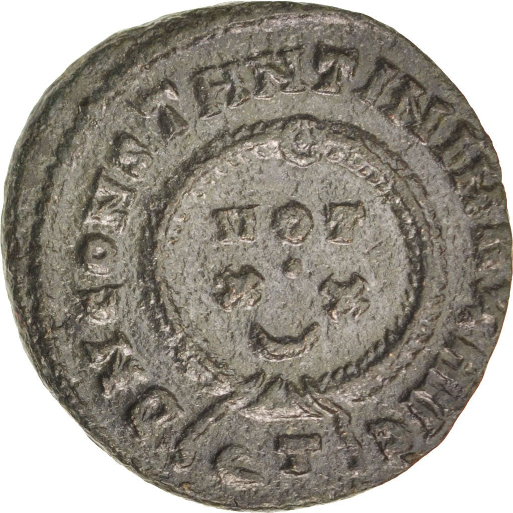 Münze, Constantine I, Follis, Ticinum, SS+, Kupfer, RIC:167q