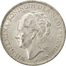 NETHERLANDS, 2-1/2 Gulden, 1931, KM #165, AU(50-53), Silver, 38, 0.00