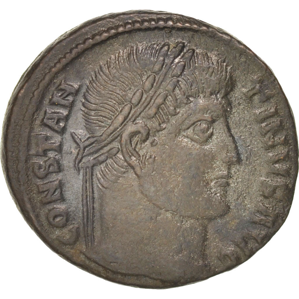 Coin, Constantine I, Follis, Thessalonica, AU(50-53), Copper, RIC:123