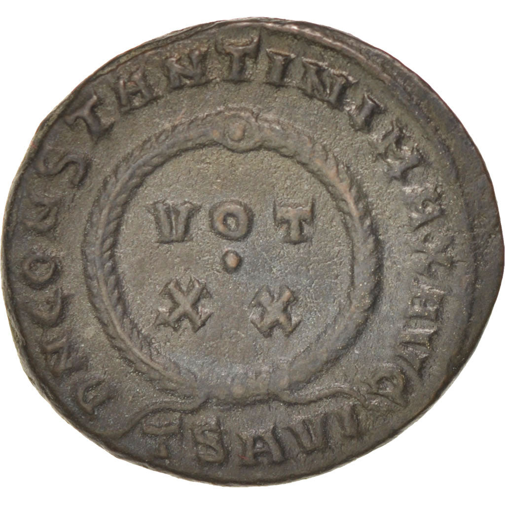 Coin, Constantine I, Follis, Thessalonica, AU(50-53), Copper, RIC:123