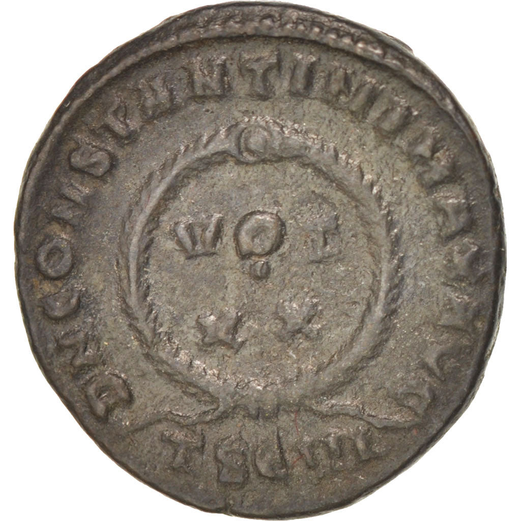 Münze, Constantine I, Follis, Thessalonica, SS+, Kupfer, RIC:123e