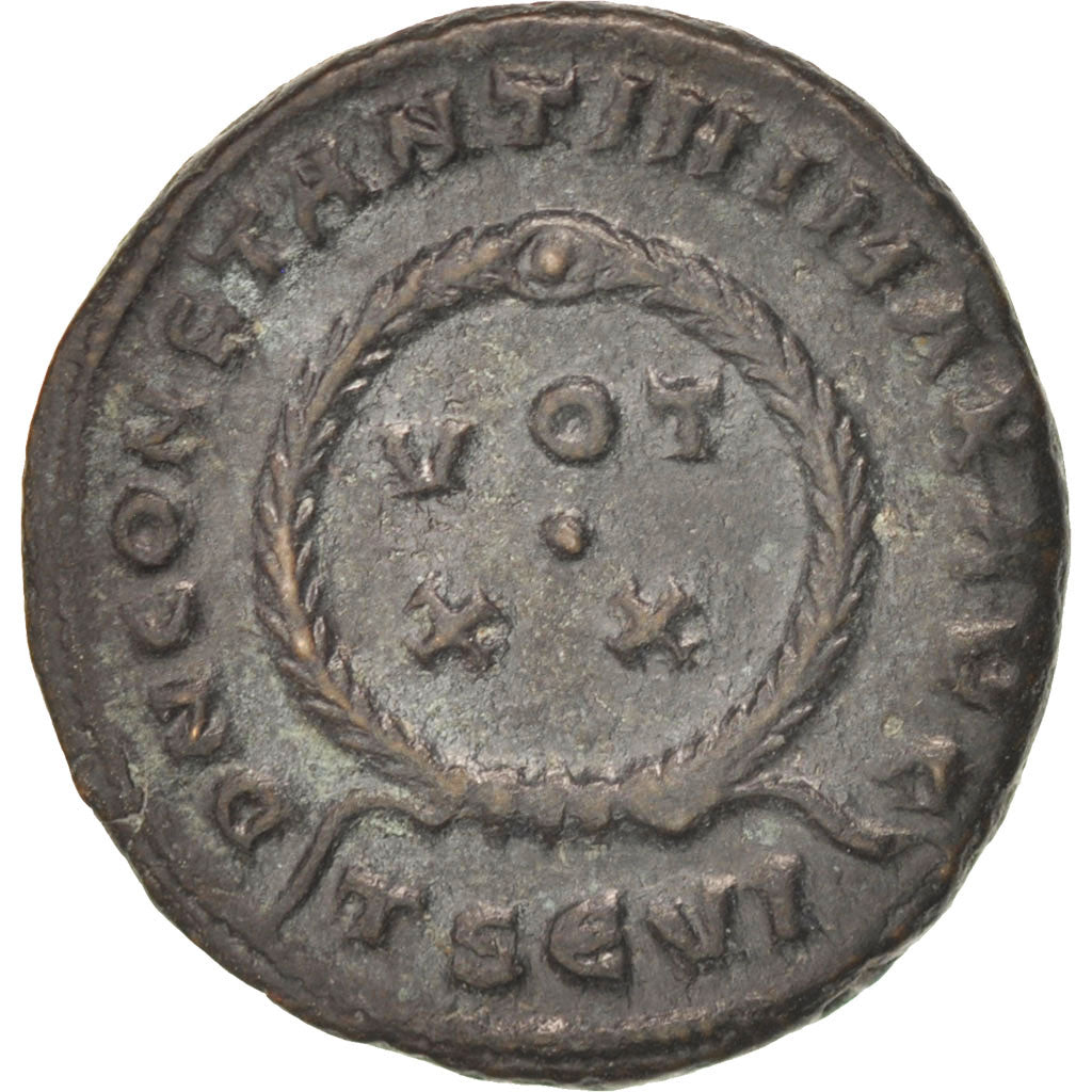 Coin, Constantine I, Follis, Thessalonica, AU(50-53), Copper, RIC:123e