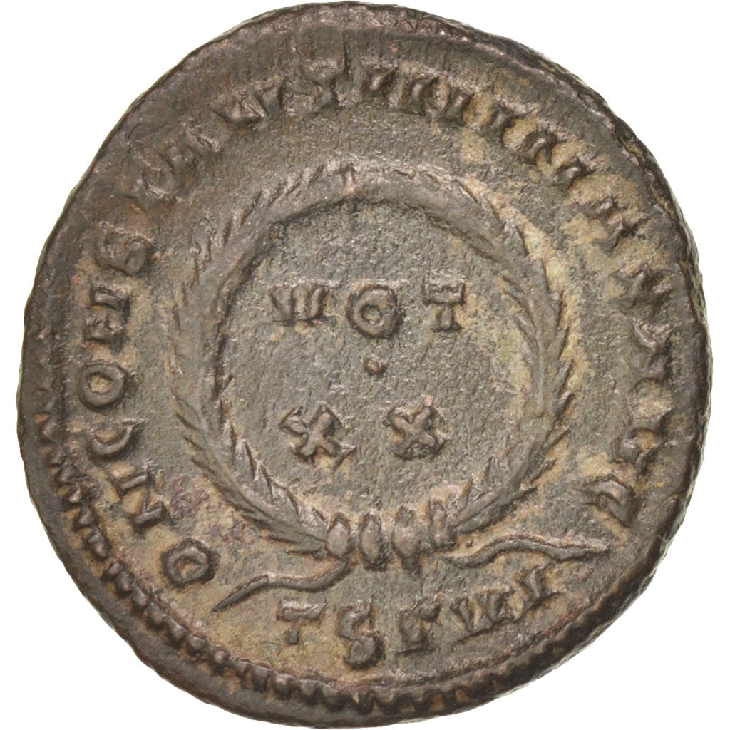 Coin, Constantine I, Follis, Thessalonica, AU(50-53), Copper, RIC:123g