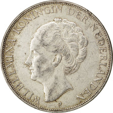 NETHERLANDS, 2-1/2 Gulden, 1932, KM #165, EF(40-45), Silver, 38, 24.98