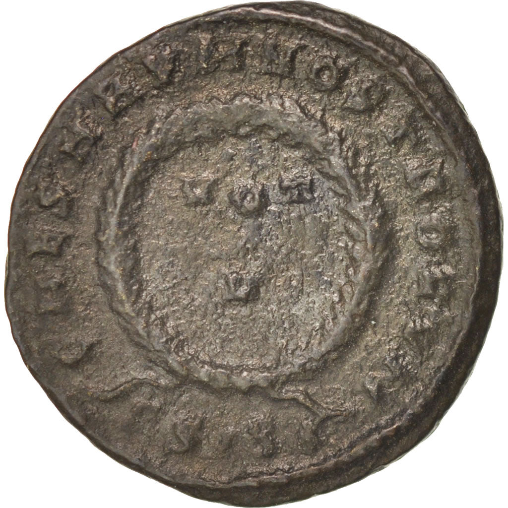Coin, Crispus, Nummus, Siscia, EF(40-45), Copper, RIC:161g