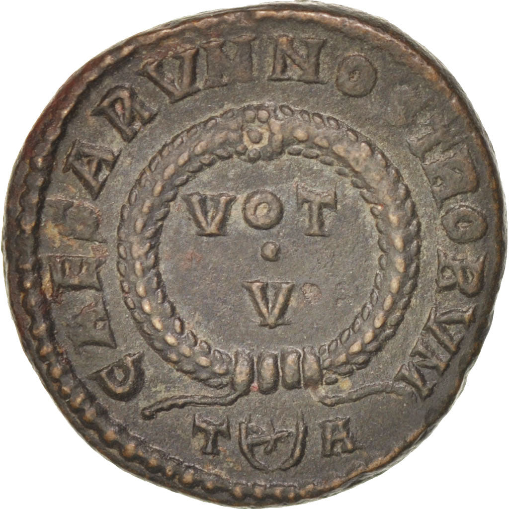 Monnaie, Crispus, Nummus, SUP, Cuivre