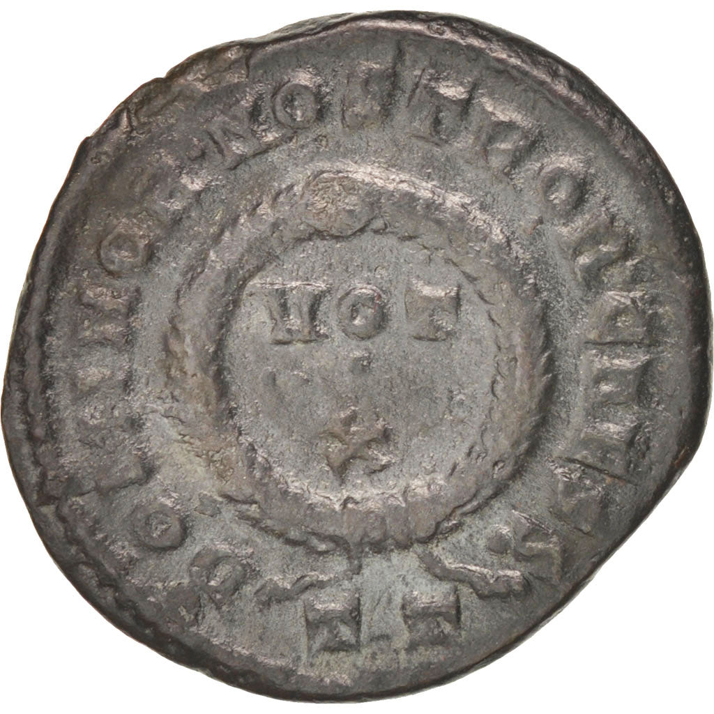 Coin, Crispus, Follis, AU(50-53), Copper, RIC:155