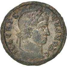 Coin, Crispus, Follis, Siscia, AU(50-53), Copper, RIC:181a