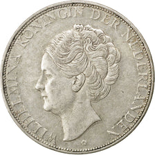 Netherlands, 2 1/2 Gulden, 1933, KM #165, EF(40-45), Silver, 38, 24.96