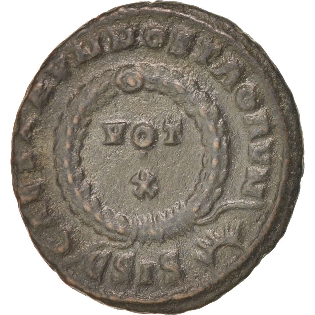 Coin, Crispus, Follis, Siscia, AU(50-53), Copper, RIC:181e