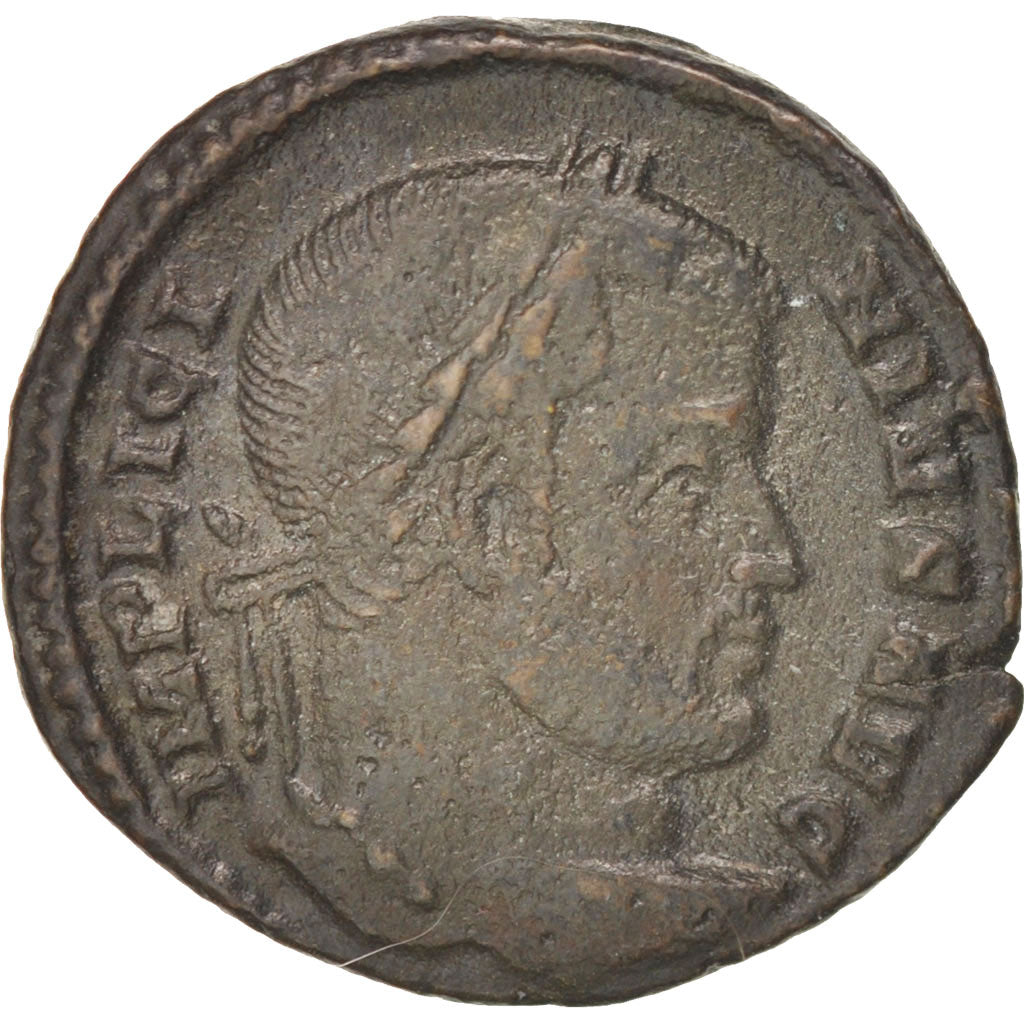 Munten, Licinius I, Nummus, Ticinum, ZF+, Koper, RIC:146