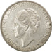NETHERLANDS, 2-1/2 Gulden, 1933, KM #165, AU(50-53), Silver, 38, 24.90