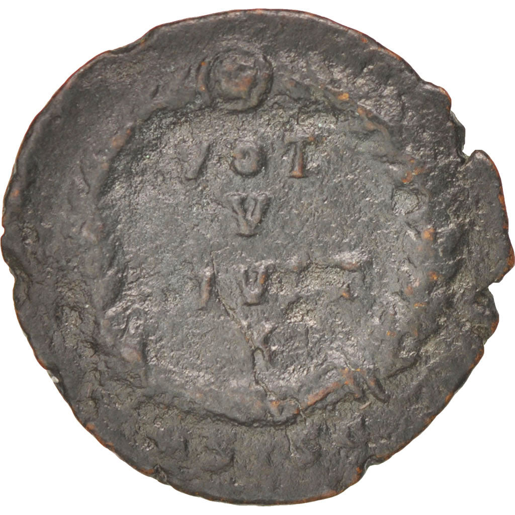 Coin, Jovian, Maiorina, Siscia, VF(30-35), Copper, RIC:426a