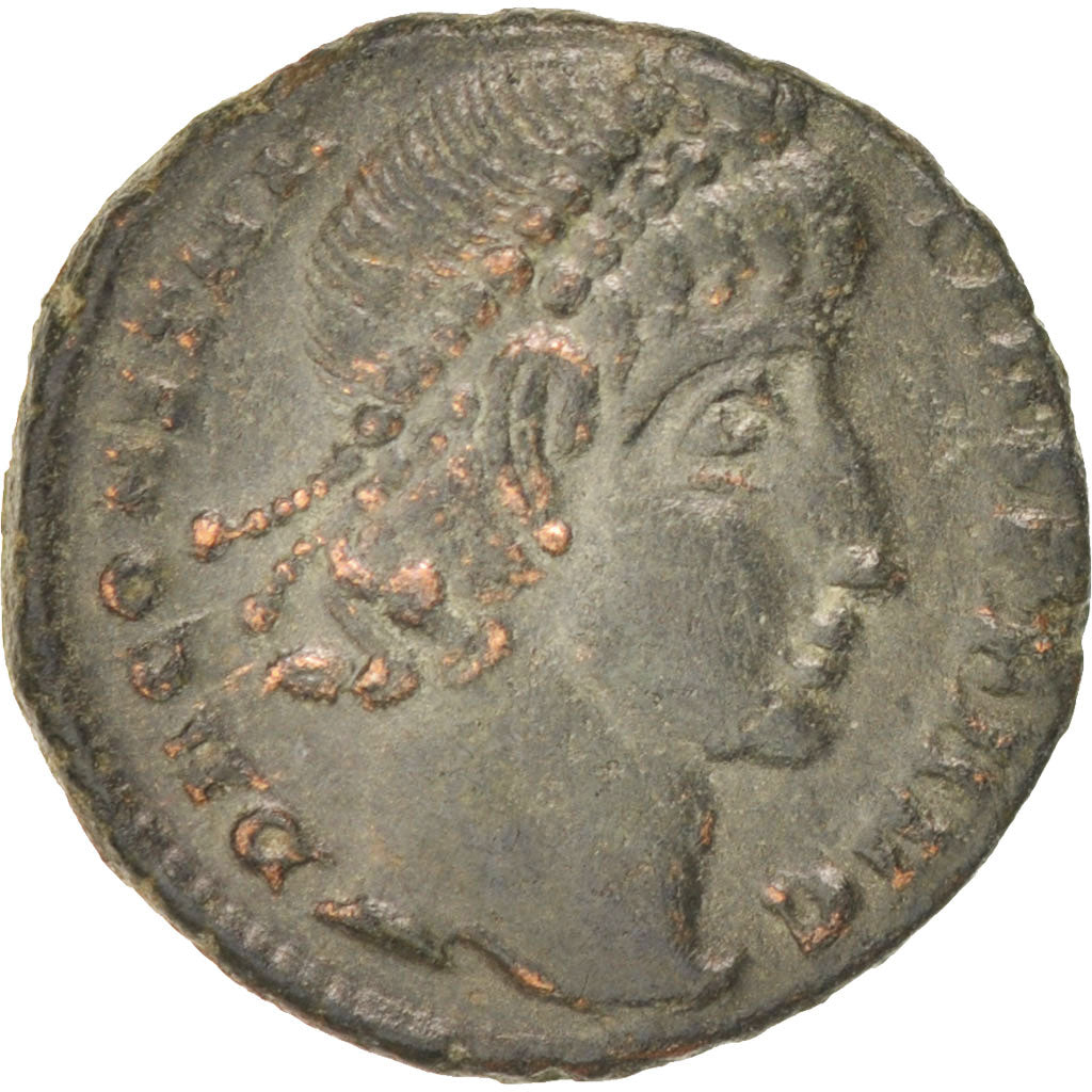 Moneda, Constantius II, Nummus, Antioch, BC+, Cobre, RIC:113