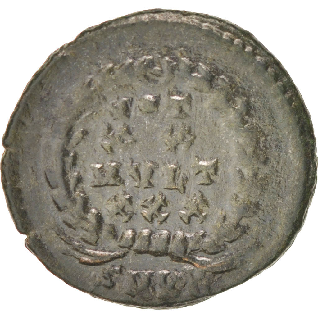 Moneda, Constans, Nummus, Kyzikos, MBC+, Cobre, RIC:48