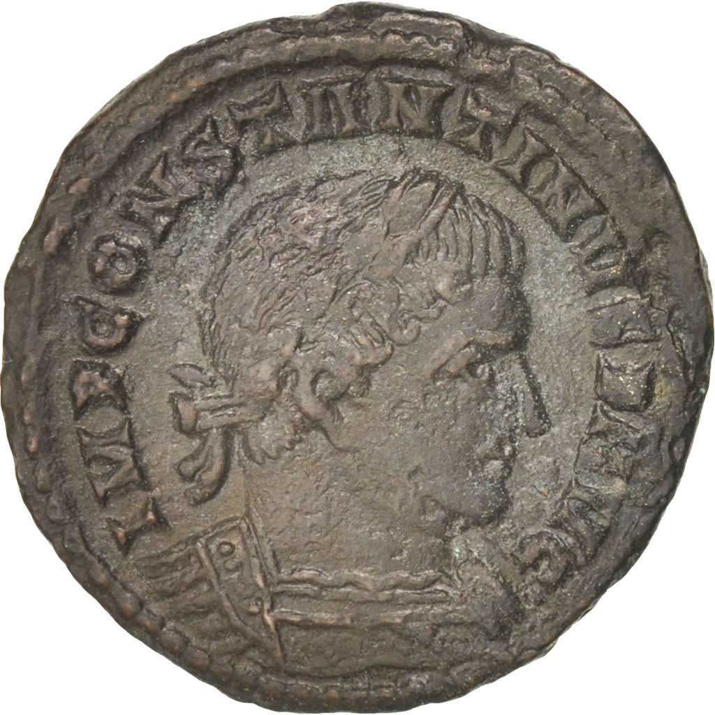 Moneda, Constantine I, Follis, London, MBC+, Cobre, RIC:279